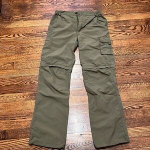 Kids Boy Scout pants legs unzip to shorts
XL elastic waist